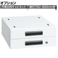 [オプション]サカエ 作業台用オプションキャビネット 幅400×奥行500×高さ164mm NKL-S20WB