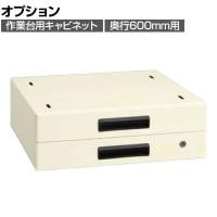 [オプション]サカエ 作業台用オプションキャビネット 幅500×奥行500×高さ164mm NKL-20IA