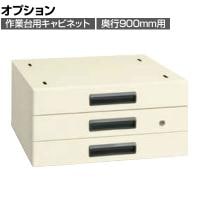 [オプション]サカエ 作業台用オプションキャビネット 幅500×奥行500×高さ246mm NKL-30IC