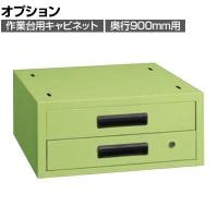 [オプション]サカエ 作業台用オプションキャビネット 幅500×奥行500×高さ224mm NKL-22C
