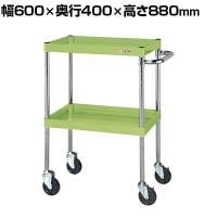 サカエ CSパールワゴン 中量タイプ 直進安定金具付き 幅600×奥行400×高さ880mm CSP-6082Y