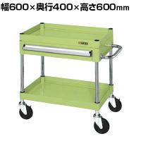 サカエ CSパールワゴン 中量タイプ 引出し付き 幅600×奥行400×高さ600mm CSP-6062A