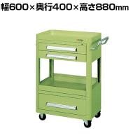 サカエ エースワゴン 天板皿型 幅600×奥行400×高さ880mm A-18A