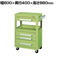 サカエ エースワゴン 天板フラット型 幅600×奥行400×高さ880mm A-37A