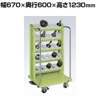 サカエ ツーリングワゴン AS-50タイプ 幅670×奥行600×高さ1230mm ASR-15AJKBR