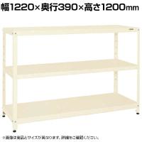 サカエ スーパーラック 均等耐荷重150KG/段 3段タイプ 幅1220×奥行390×高さ1200mm SPR-1103MI