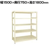 【単体】サカエ RKラック 単体 均等耐荷重:250KG/段 5段タイプ 幅1500×奥行750×高さ1800mm RKN-5785I
