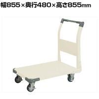 サカエ 特製四輪車 300kgタイプ 幅855×奥行480×高さ855mm TAN-22I