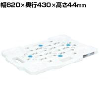 サカエ 物置ボード 幅620×奥行430×高さ44mm SCN-M450W