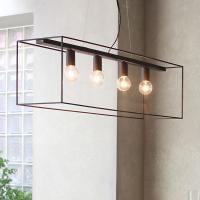 【白熱電球付き】ペンダントライト シェナーリオ W 4灯 LED対応 モダン シンプル 照明 吊り下げ おしゃれ