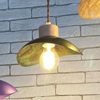 【LED電球付き】ペンダントライト ペタル アルミ 照明 天井照明 ヴィンテージ アンティーク オシャレ レトロ LED 電球付き 国産