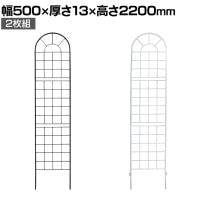クラシックフェンス220 ハイタイプ 2枚組 ガーデンフェンス 花壇 縁取り 仕切り 境界線 囲い 差し込み式 庭 クラシカル DIY 庭づくり 園芸用品 目隠し 防犯