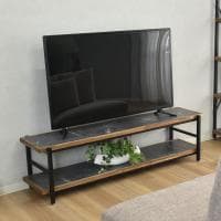 テレビボード オープンタイプ 収納 メラミン天板 スチール脚 テレビ台 TV台 TVボード ローボード リビング ルンバブル 幅1500×奥行380×高さ415mm テレビスタンド テレビラック