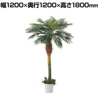 観葉植物 人工樹木 フェイクグリーン インテリアグリーン 造花 デラックスパームツリー 高さ1800mm