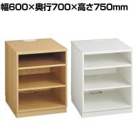 高耐荷重レジスタンド 受付カウンター 会計カウンター 木製 収納 店舗什器 接客 幅600×奥行700×高さ750mm