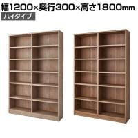 バリュテック・インターナショナル 頑丈本棚シリーズ ハイタイプ 組み立て式120 幅1200×奥行300×高さ1800mm