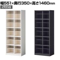 バリュテック・インターナショナル スリッパシューズラック クリーンイーゴス仕様 下駄箱 シューズボックス 玄関収納 靴入れ 2列5段タイプ 幅551×奥行350×高さ1460mm