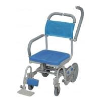 ウェルファン シャワーキャリー シャワーラクV 穴なしシート 高齢者 介護用品 福祉用具 病院 デイサービス 施設 入浴用車いす 訪問入浴 入浴介助