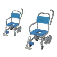 ウェルファン シャワーキャリー シャワーラクV O型シート・U型シート 高齢者 介護用品 福祉用具 病院 デイサービス 施設 入浴用車いす 訪問入浴 入浴介助