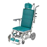 ウェルファン シャワーキャリー シャワーラクリク SAL 穴なしシート ヘッドレストF付き 高齢者 介護用品 福祉用具 病院 デイサービス 施設 入浴用車いす 訪問入浴 入浴介助