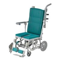 ウェルファン シャワーキャリー シャワーラクリク SAL U型シート 高齢者 介護用品 福祉用具 病院 デイサービス 施設 入浴用車いす 訪問入浴 入浴介助