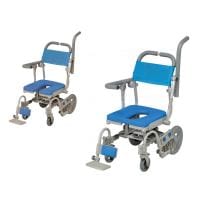 ウェルファン シャワーキャリー シャワーラクV SAL O型シート・U型シート 高齢者 介護用品 福祉用具 病院 デイサービス 施設 入浴用車いす 訪問入浴 入浴介助