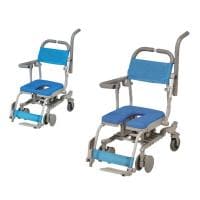 ウェルファン シャワーキャリー シャワーラク 4輪自在 SAL U型シート・O型シート 高齢者 介護用品 福祉用具 病院 デイサービス 施設 入浴用車いす 訪問入浴 入浴介助