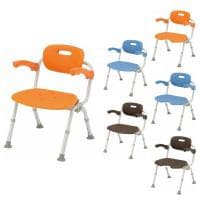 ウェルファン シャワーチェア [ユクリア] ワイドSPおりたたみN 高齢者 介護用品 福祉用具 お風呂 椅子 腰掛け椅子 浴槽椅子 背付き・肘掛付き