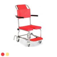 ウェルファン シャワーキャリー KSC-1ST 標準 クリありシート 高齢者 介護用品 福祉用具 病院 デイサービス 施設 入浴用車いす 訪問入浴 入浴介助