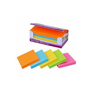 EC-6301SS / ポストイット ふせん 付箋 ラインノート 罫線付き 75×75mm