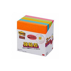 EC-654-5SSAN / ポストイット ふせん 付箋 5色 ノート 75×75mm 1パック
