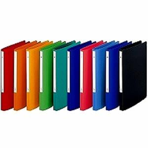 スーパーパンチレスファイル A4 背幅20 タテ型 1冊 LIHIT LAB./EC-F