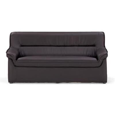 ソファ2人掛けオフィス家具レザーソファ黒