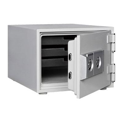 送料無料】 耐火金庫 シリンダー(鍵)式/幅412×奥行508×高さ330mm/40kg