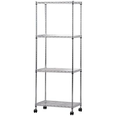 送料無料】 メタルシェルフ/幅550×奥350×高さ1490mm/IR-SEM-5515の通販