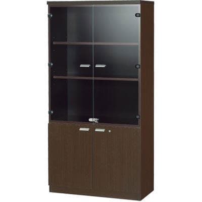 送料無料】 プラス EJ役員用家具 飾戸棚 幅900×奥行450×高さ1800mm