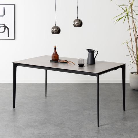 大理石風テーブル 長方形 金属脚 大理石風テーブル 長方形 金属脚 【公式通販】