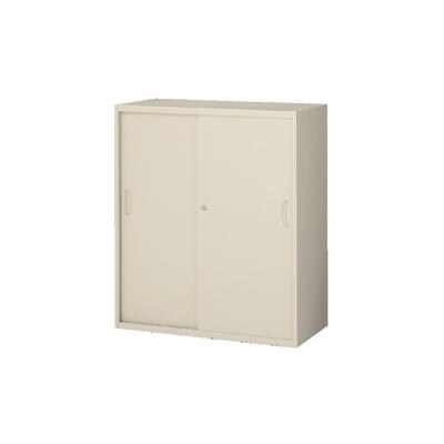 送料無料】 クウォール 引戸書庫 幅900×奥行450×高さ1050mm SE-RG45
