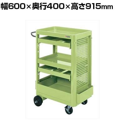 送料無料】 サカエ ニューツールワゴン 幅600×奥行400×高さ915mm NTW