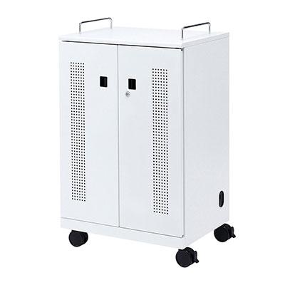 送料無料】 タブレット収納キャビネット(40台収納) W600×D450×H933mmの