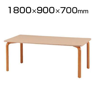 ダイニングテーブル 幅900×900 高さ700mm 送料無料】 食堂用テーブル 幅1800×奥行900×高さ700mm 木製の通販