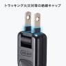 スリムタップ(AC6個口・A1+C1・PD33W) 電源タップ テーブルタップ 延長コード 縦横自在 車輪差し コード長さ1.5m 絶縁キャップ スイングプラグ TAP-SLIM6UC-15-15