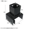ラティス・フェンス支柱固定金具ブロック用120mm 10個入り S-BB7212-10P DIY 設置 取付金具 庭 柵 ブロック 園芸 ガーデニング-5