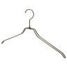 スチール製ハンガー 1本 衣料品用ハンガー 洋服用ハンガー 平型 幅420mm シンプル 洋服掛け ディスプレイ 業務用 新生活 クローゼット収納-19