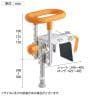 ウェルファン 入浴グリップ [ユクリア] UB専用コンパクト ショート脚付き 高齢者 介護用品 福祉用具 浴槽手すり-2