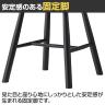 アダル ADAL ハーパー ダイニングチェア ミーティングチェア 肘なし アームレス シートパッド付き ダイニングチェア ミーティングチェア オーク材 アイコン PVCレザー 抗菌 幅460×奥行470×高さ820mm-7