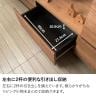 テレビ台 アルク 引出し付き 配線穴付き 木製 収納 大型 テレビボード ローボード オープン収納 高耐荷重仕様 棚板可動 TV台 幅1760×奥行390×高さ288mm モデルルーム 住宅展示場-6