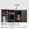 シェルフ 本棚 木製 脚付き 収納 オープン 本棚 オープンシェルフ 飾り棚 ディスプレイラック 飾り棚 収納 お掃除ロボット可 幅1110×奥行390×高さ742mm-6