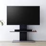 壁掛け テレビ台 壁寄せ テレビスタンド 特大 棚付き 配線収納 ハイタイプ 40型～65型対応 TVスタンド 省スペース セラミック柄 幅1000×奥行470×高さ1128mm
