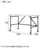 Work Plus キャスター付きデスク BW MOBILE DESK 幅1200×奥行600×720mm-2